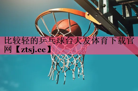 比较轻的乒乓球台大发体育下载官网