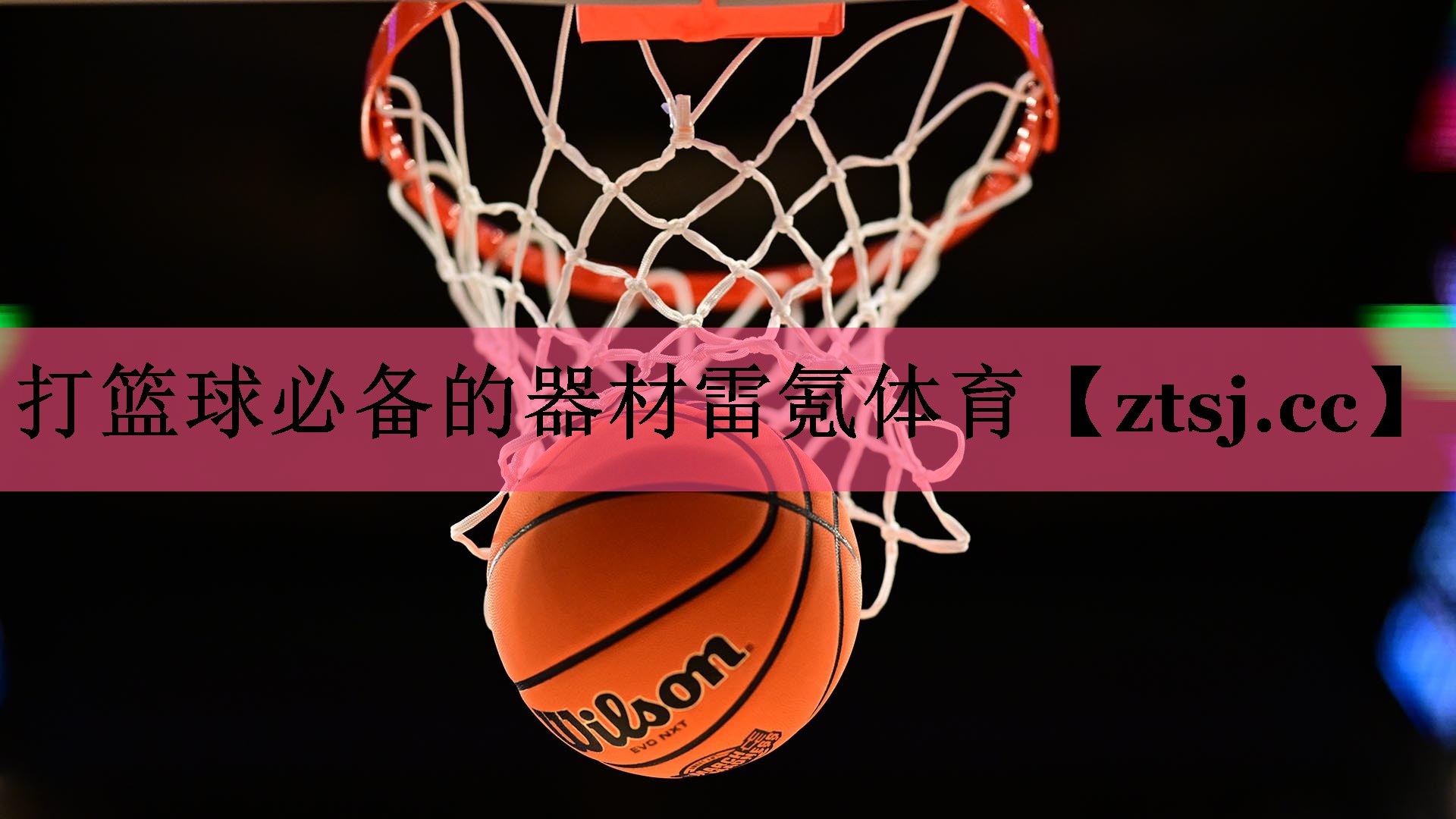 打篮球必备的器材雷氪体育